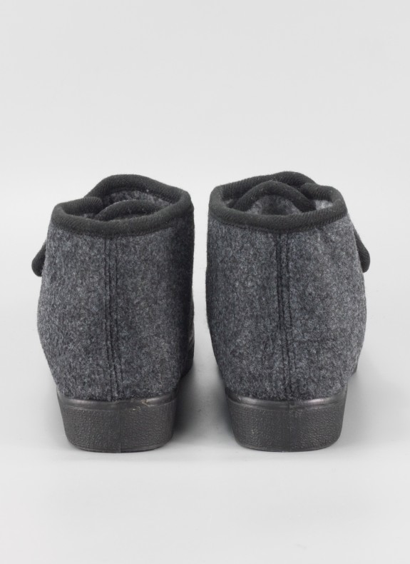 KESLEM Heim Hausschuhe in schwarz für Mann