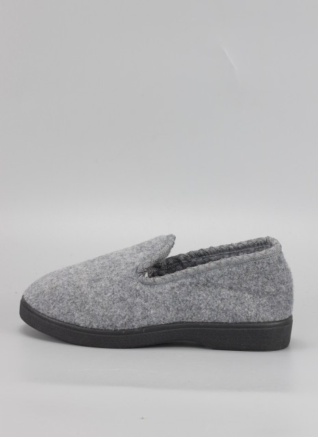 Chaussons KESLEM de couleur grise pour femme