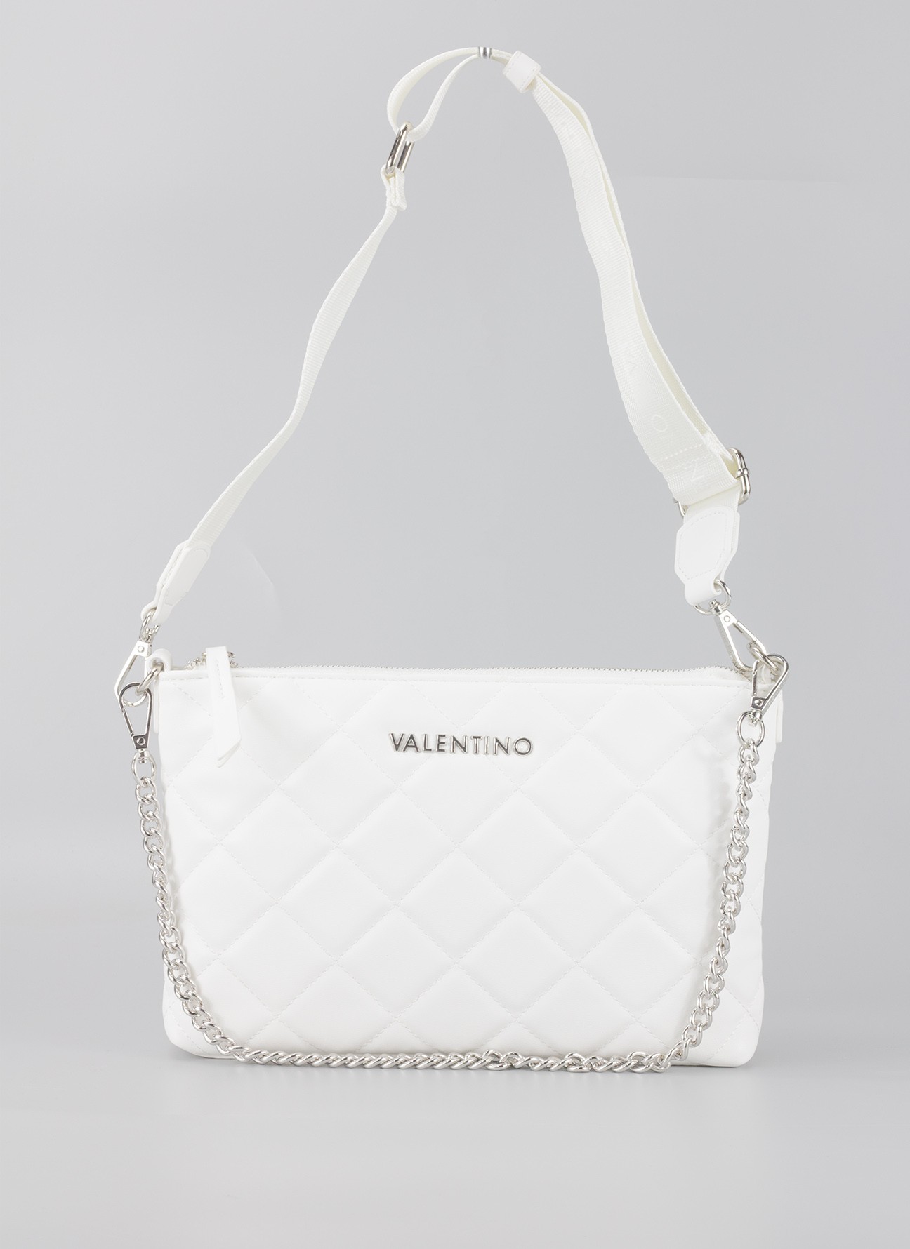 Bolso en color blanco para mujer, Valentino Bags
