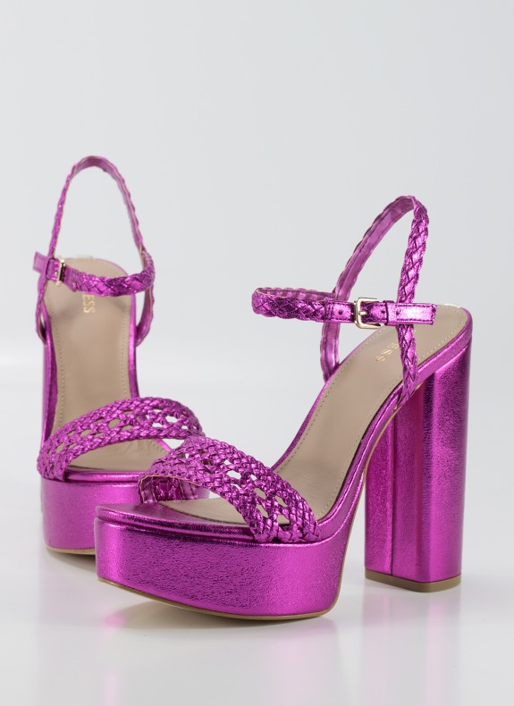 Sandalia Guess FL6GLLELE03 fucsia