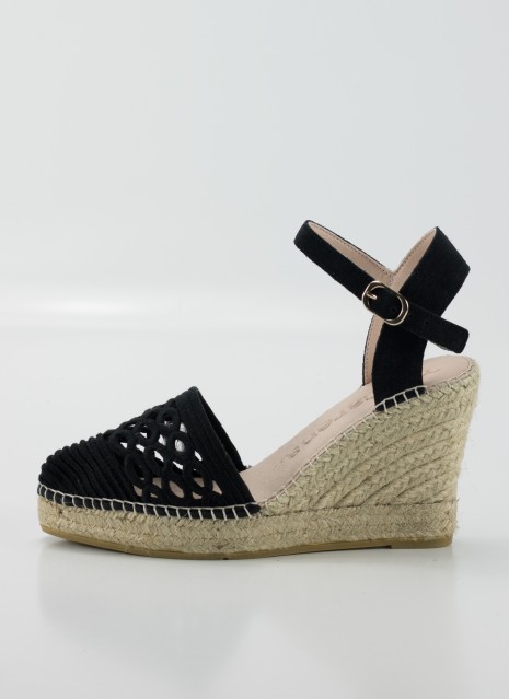 Espadrilles MACARENA en noir pour femme