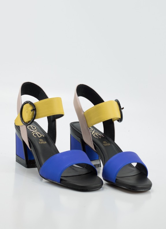 Sandalias EXE SHOES en color azul para mujer