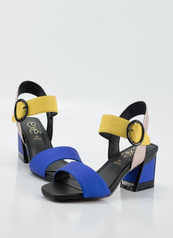 Sandalias EXE SHOES en color azul para mujer