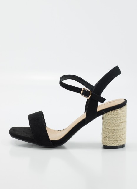 Sandale KESLEM de couleur noire pour femme