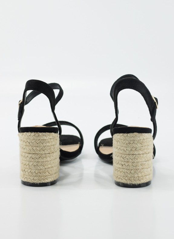 Sandalia KESLEM in schwarz für Frauen