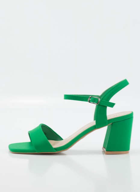 Sandale KESLEM de couleur verte pour femme