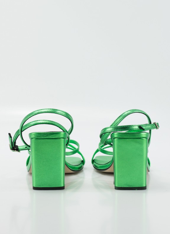 Sandalias BRYAN en color verde para mujer