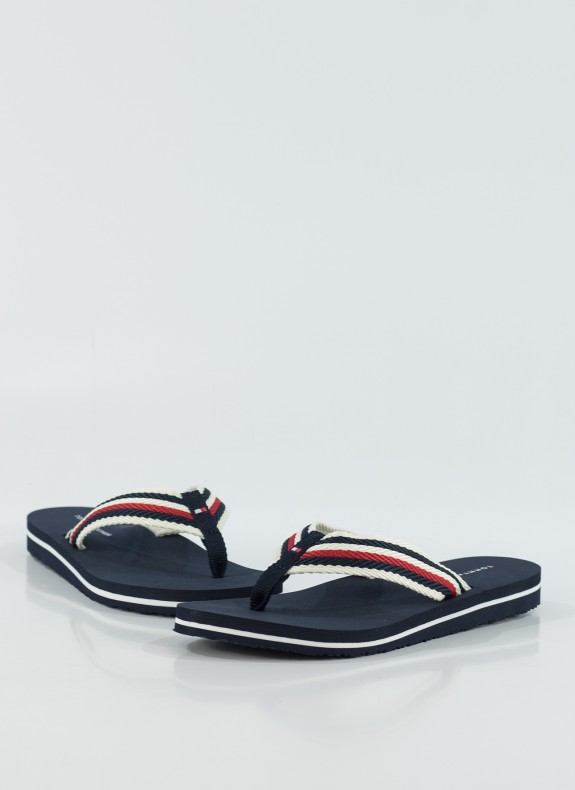 CHANCLAS TOMMY HILFIGER TOMMY ESSENTIAL COMFORT SANDAL MARINO