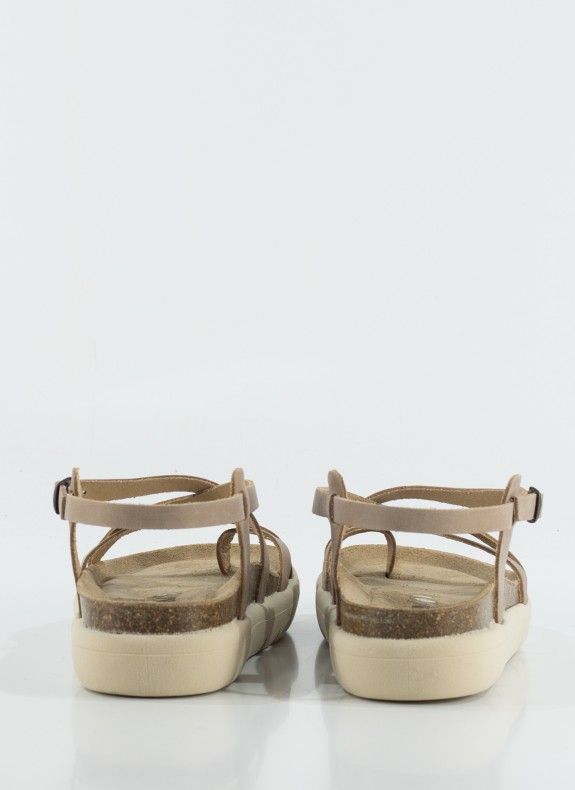 Sandale KESLEM en cuir couleur pour femme
