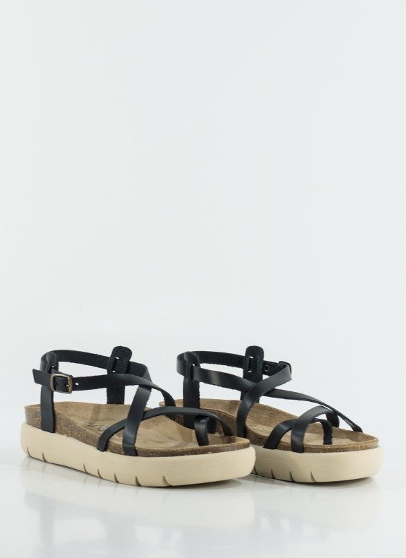 Sandalia KESLEM nero per le donne