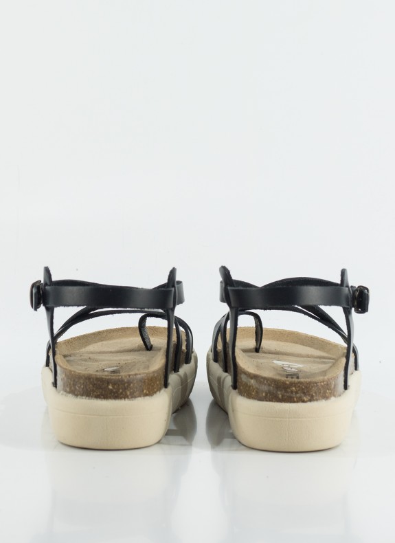 Sandalia KESLEM nero per le donne