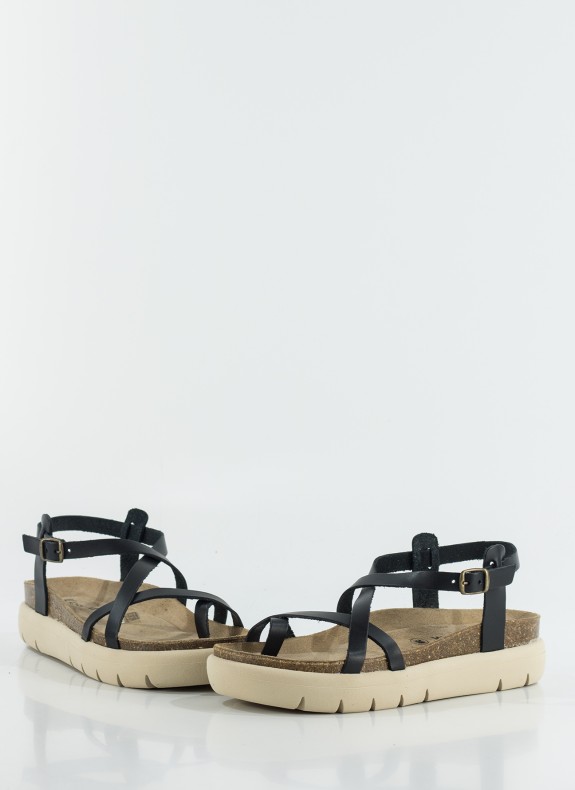 Sandalia KESLEM nero per le donne