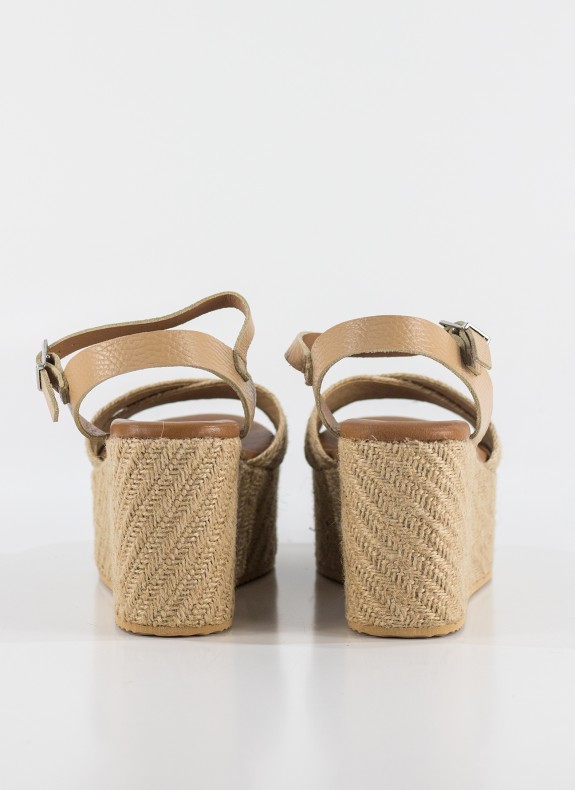 Sandalia KESLEM in beige Farbe für Frauen