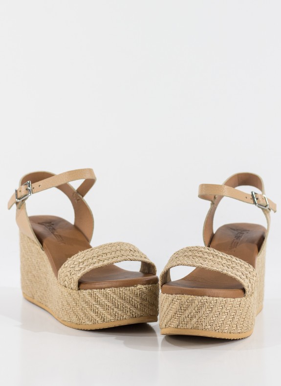 Sandalia KESLEM in beige Farbe für Frauen