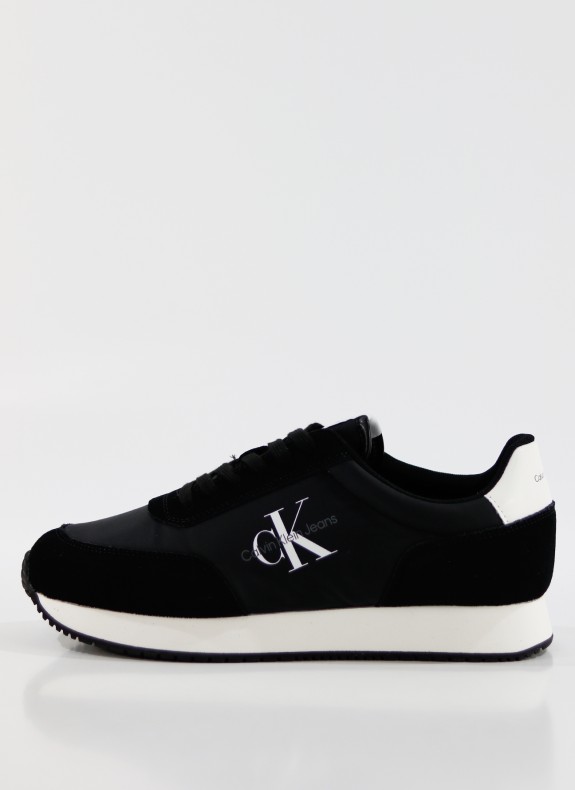 Zapatillas Calvin Klein Retro Runner SU-NY Mono Negro
