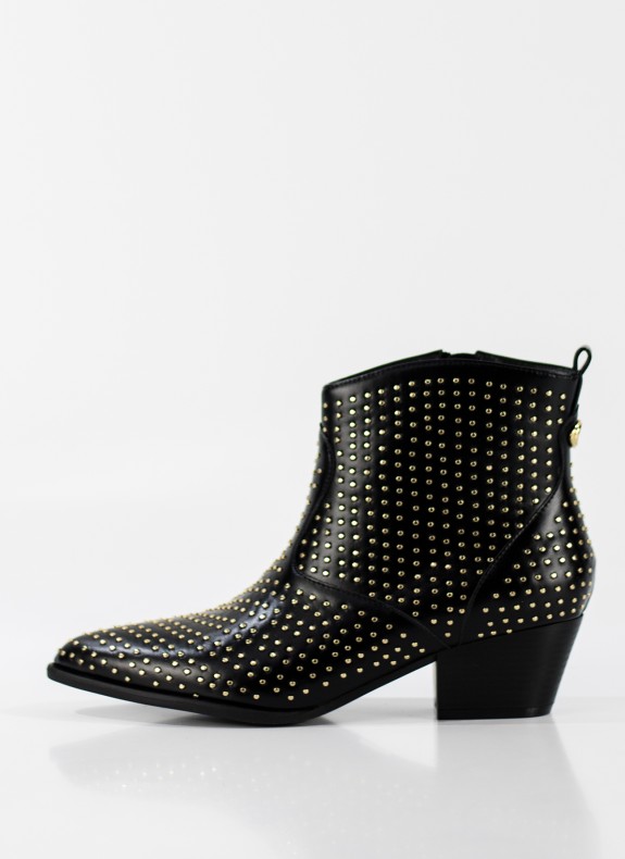 Bottines GUESS de couleur noire pour femme
