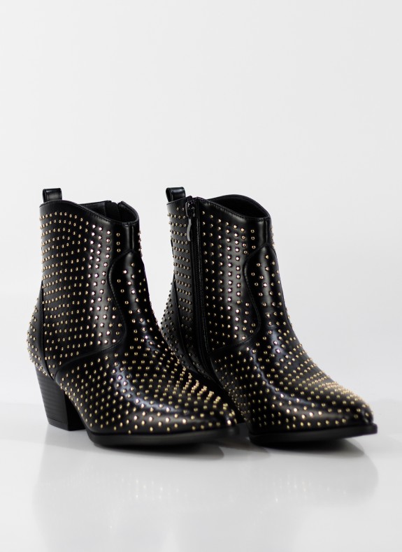 Bottines GUESS de couleur noire pour femme