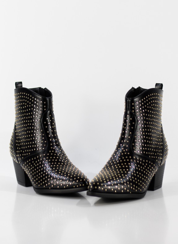 Bottines GUESS de couleur noire pour femme