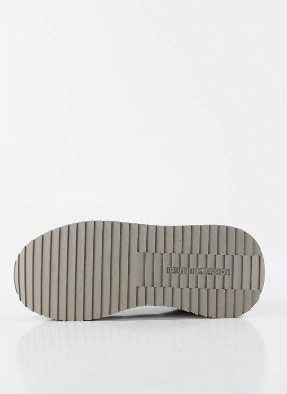 ZAPATILLAS TOMMY HILFIGER RUNNER EVO MIX GRIS