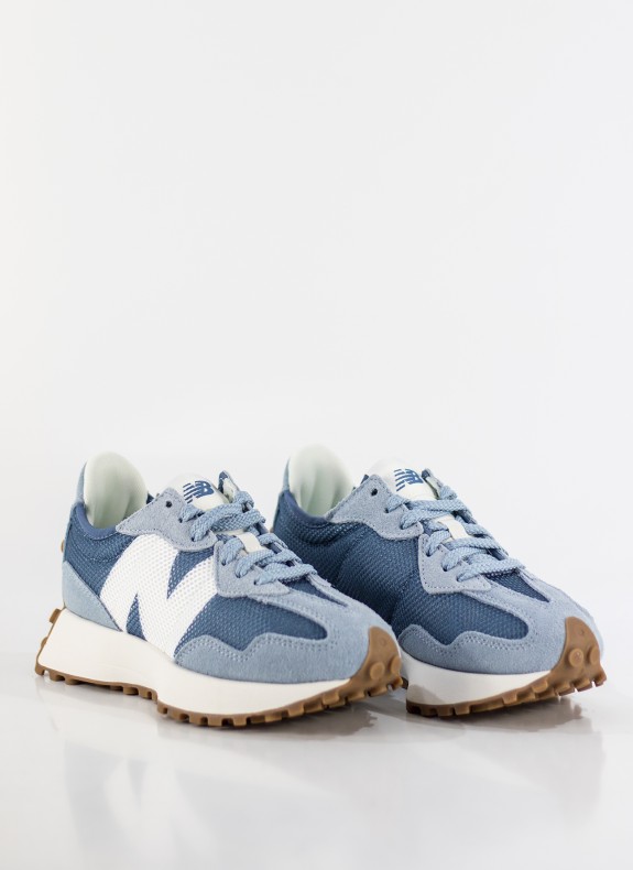 BASKETS NEW BALANCE 327 BLEU CIEL