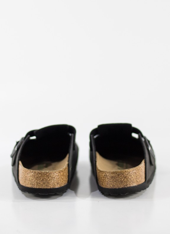 Zueco Birkenstock Boston Micro Fibre Preto