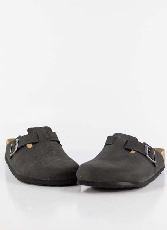 Sabot Birkenstock Boston Microfibre noir