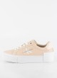 BASKETS CALVIN KLEIN BOLD VULC FLATFORM LACEUP LTH WN NUDE