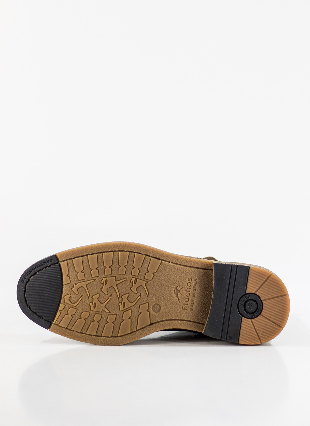 FLUCHOS KASPER F1820| Botines de piel para hombre con cordones