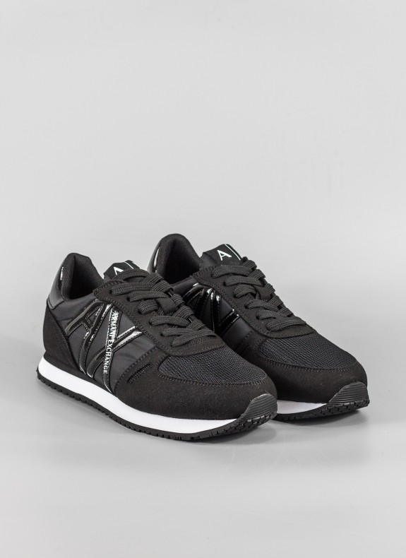ZAPATILLAS ARMANI EXCHANGE XDX031 NEGRO