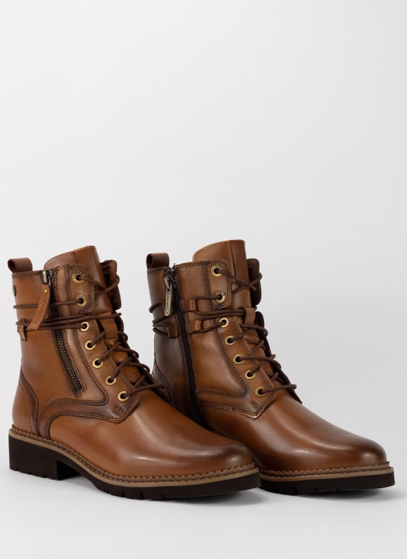 Bottines CARMELA couleur camel pour femme
