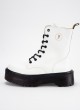 Botines KESLEM em cor branca para mulher