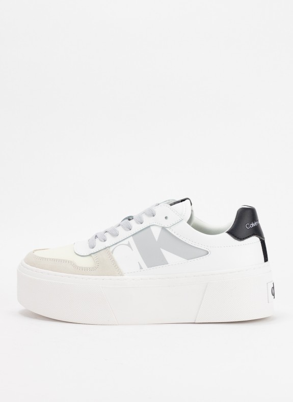ZAPATILLAS CALVIN KLEIN CUPSOLE FLATFORM MIX LTH WN