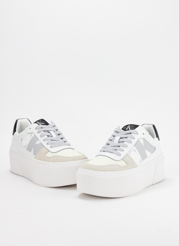 ZAPATILLAS CALVIN KLEIN CUPSOLE FLATFORM MIX LTH WN