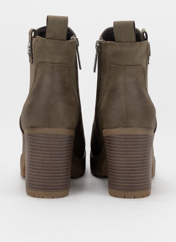 Botines REFRESH en color taupe para mujer