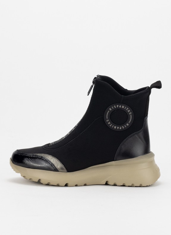 Botines sport Hispanitas Polinesia negro