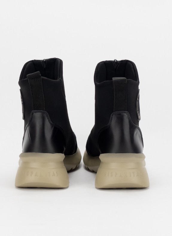 Botines sport Hispanitas Polinesia negro