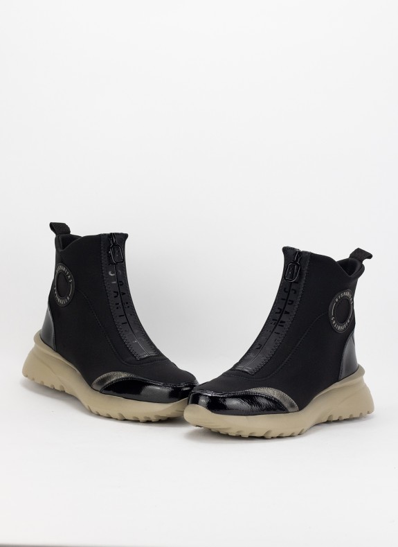 Botines sport Hispanitas Polinésia Preto