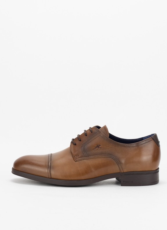 Zapatos FLUCHOS en color camel para hombre