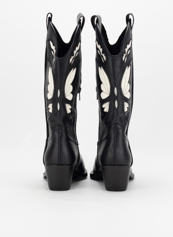 Bottes Cowboy Keslem M3762 noir