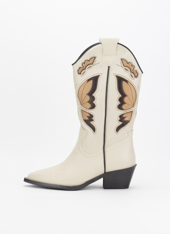 Botas Cowboy Keslem M3762 beige
