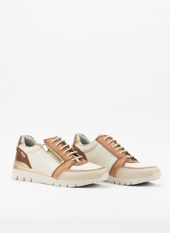 Pikolinos Cantabria beige Pantoffeln