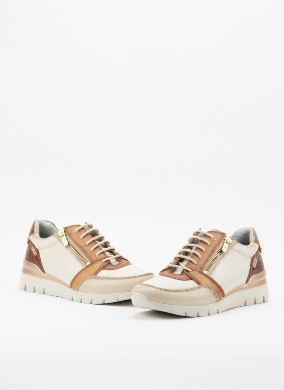 Pikolinos Cantabria beige Pantoffeln