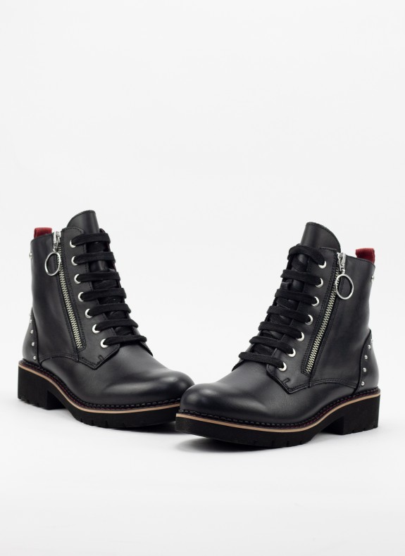 Bottines PIKOLINOS en noir pour femme