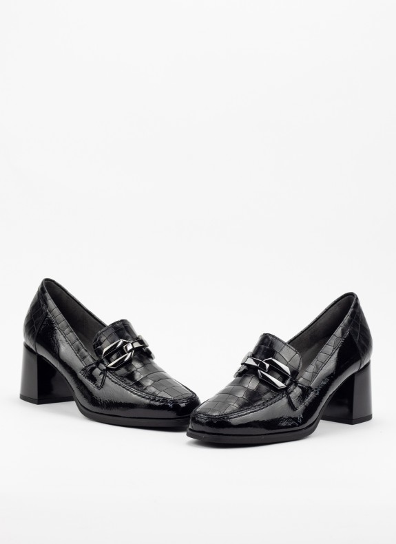 Chaussures PITILLOS de couleur noire pour femme