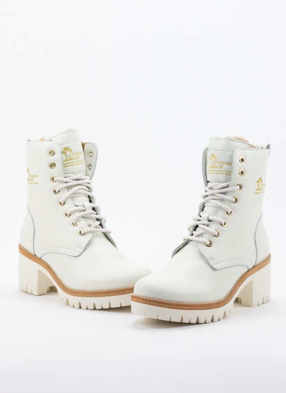 Botines Panama Jack Padma blanco