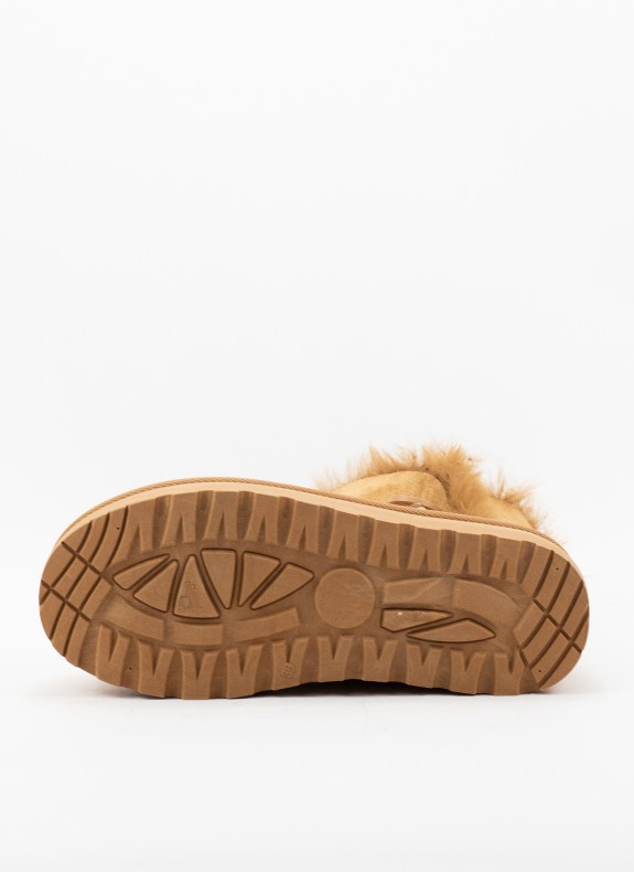 Bottines KESLEM de couleur camel pour femme