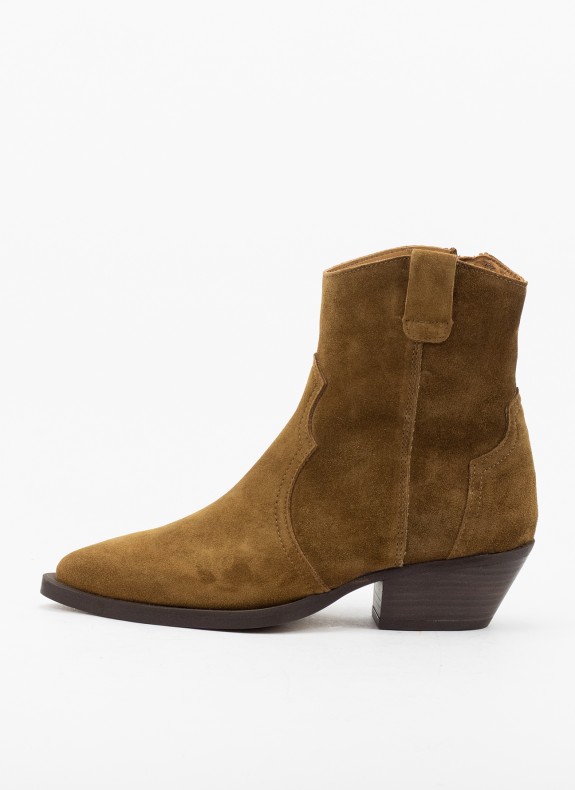 Botines Alpe Wastern couro