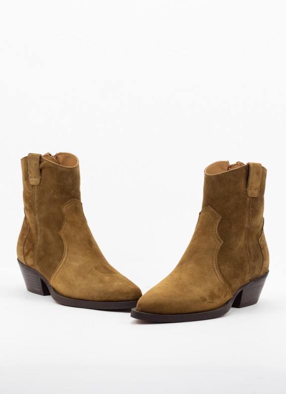 Botines Alpe Wastern cuero