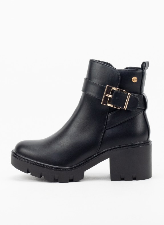 Botines XTI preto para mulher