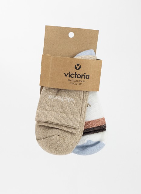 Calzature Victoria cotone Lurex beige